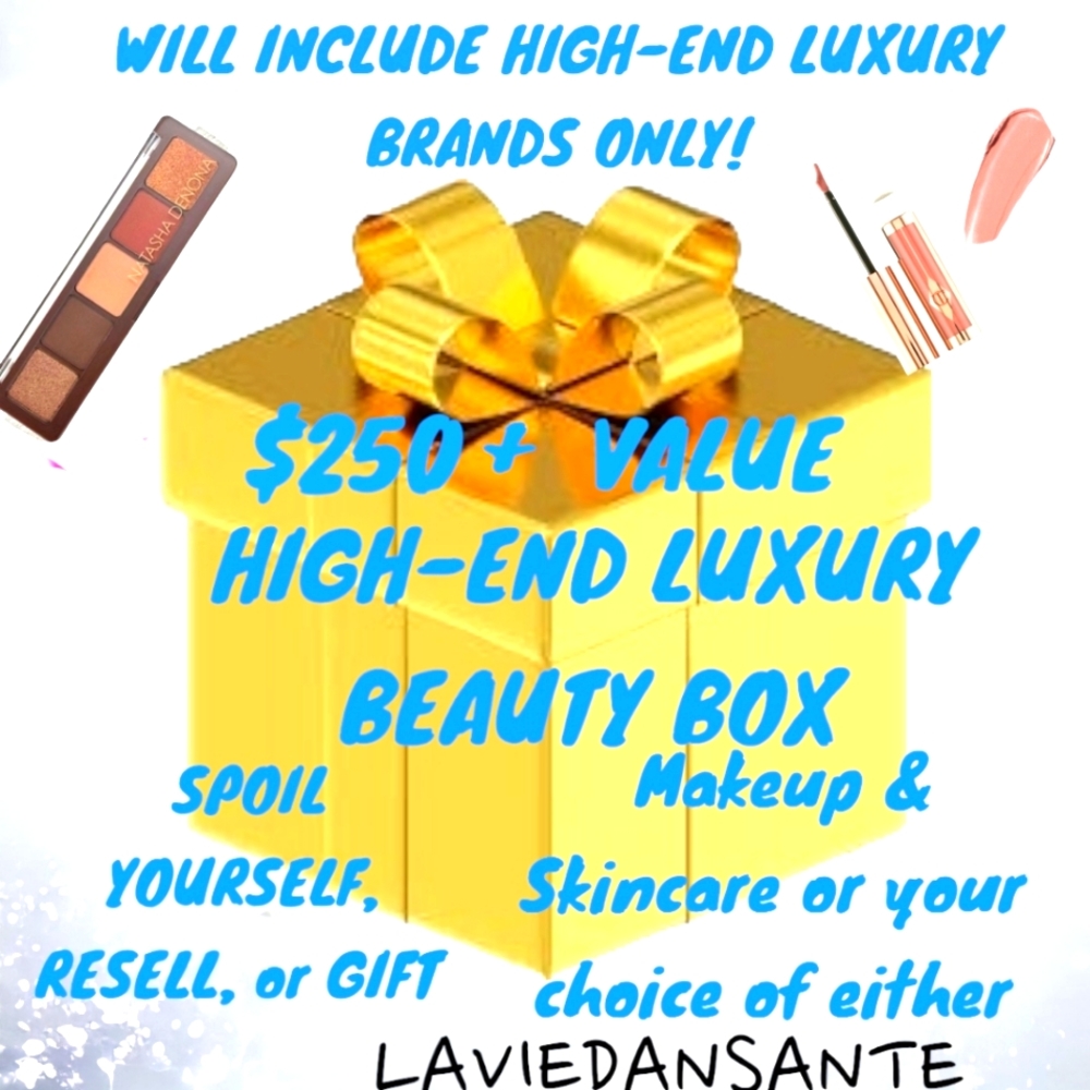 HIGH-END LUXURY BEAUTY MYSTERY BOX.
